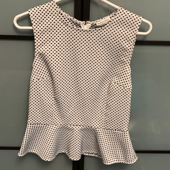 CLUB MONACO - peplum top - size M - Picture 1 of 4